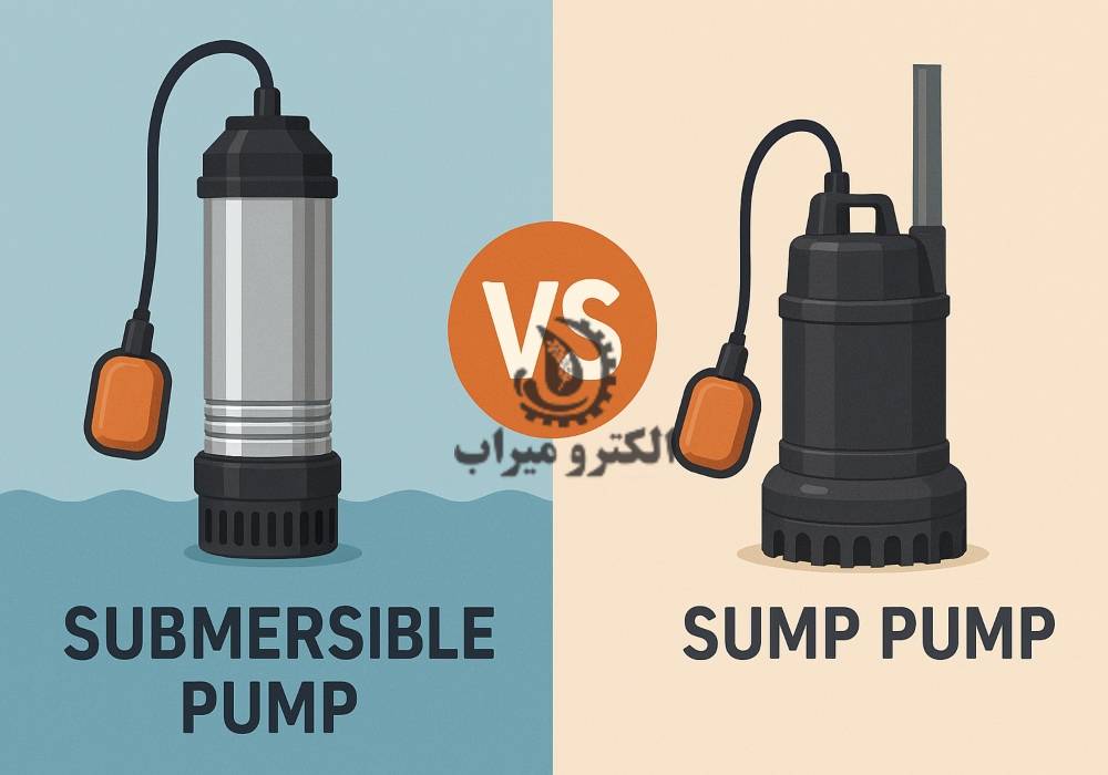 فرق بین پمپ شناور و کف کش